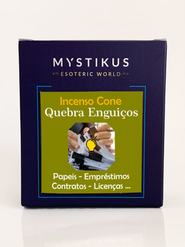 Incenso Cone Quebra Enguiços