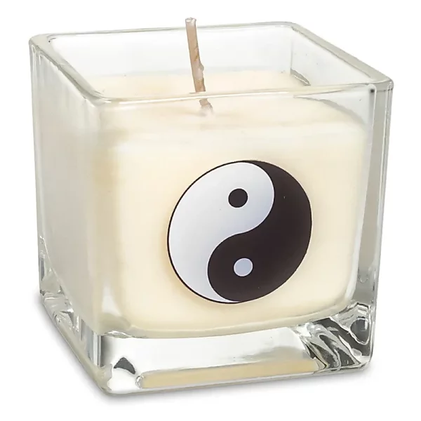 Vela perfumada de cera de colza Yin Yang