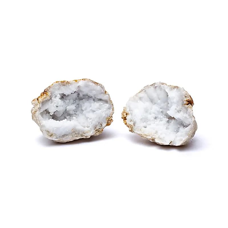 Géode de calcite (cassée) ±418 gr