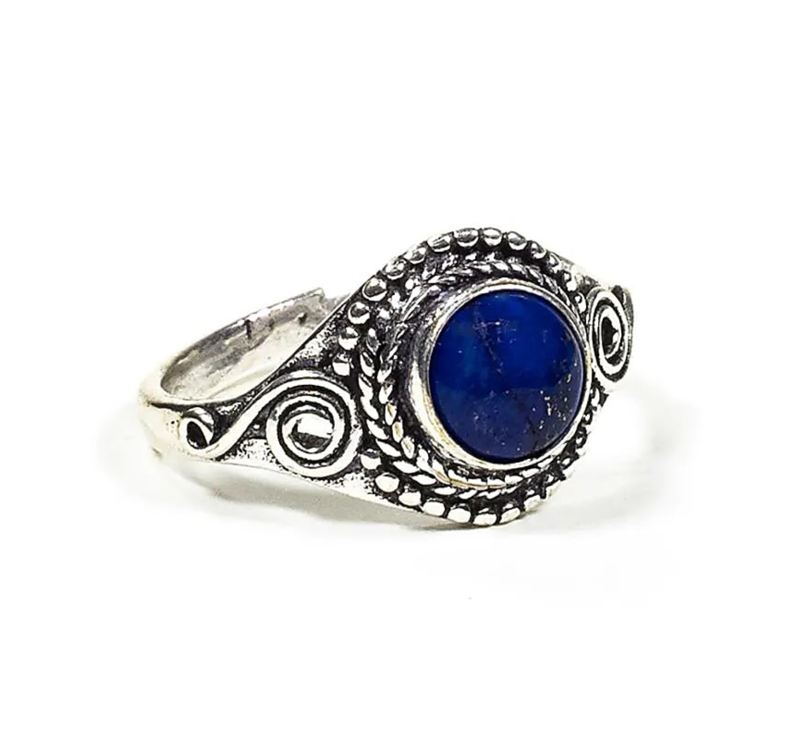 Bague avec lapis-lazuli
