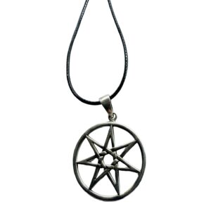 Estrella 7 Puntas Plata