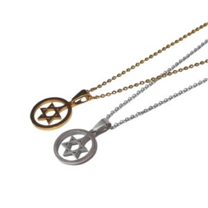 Amuleto colgante Estrella de Davi