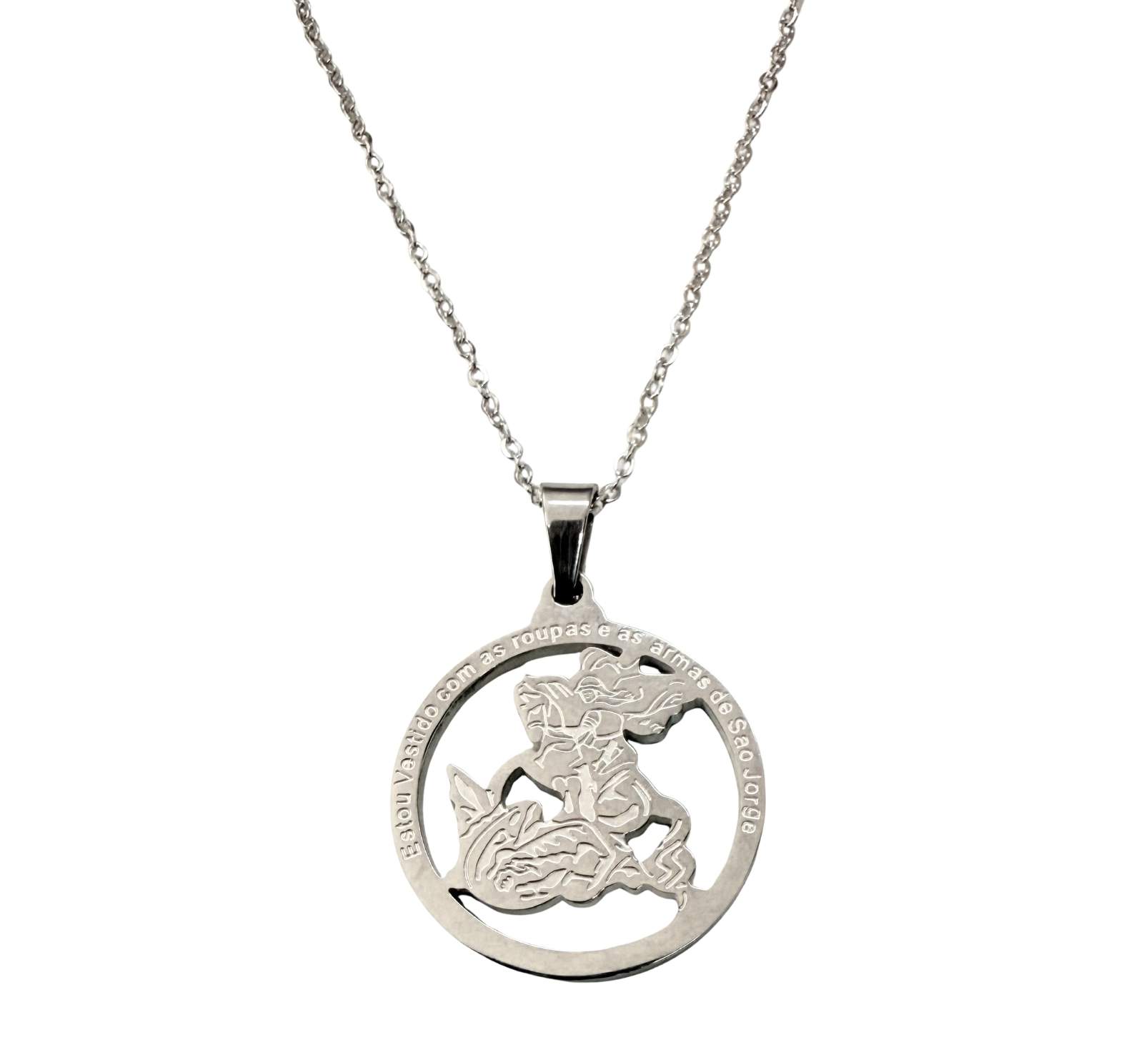 Collier Acier Saint-Georges