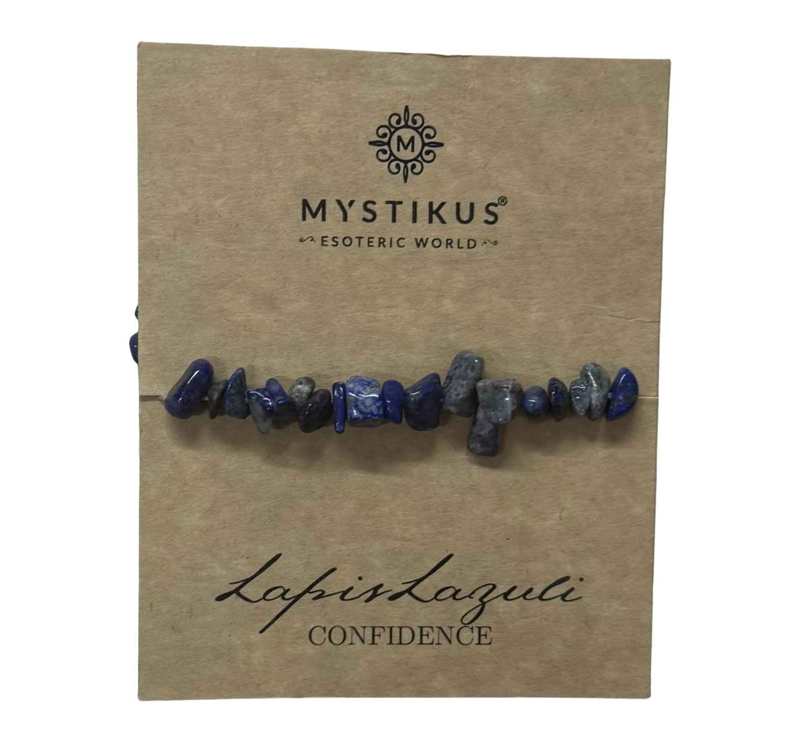 Bracelet de chips de lapis-lazuli