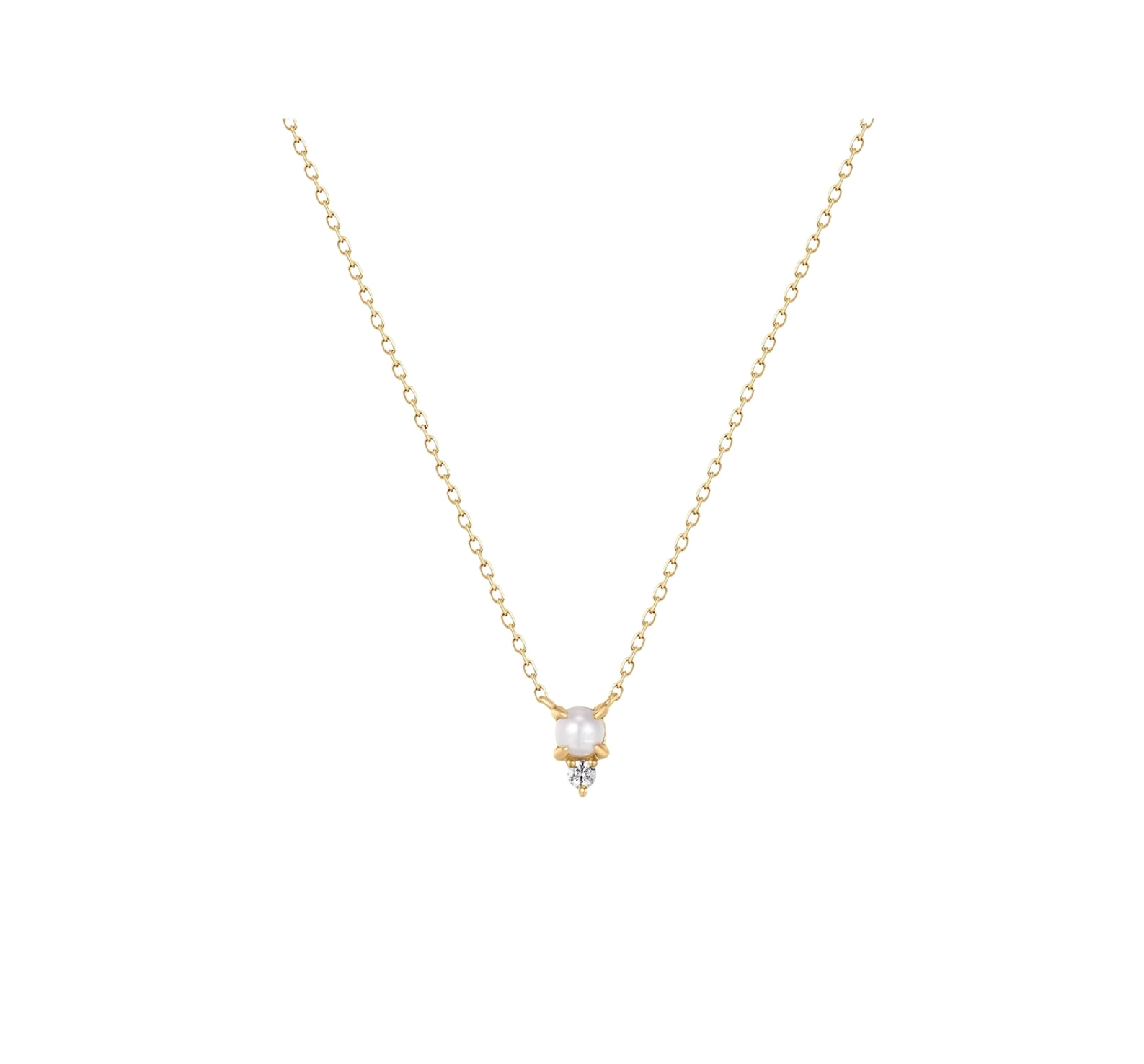 Collar de Plata bano de oro