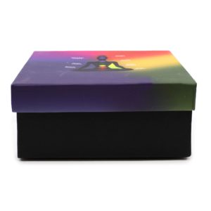 Set de bols tibétains - Phase de lune - Noir 14cm